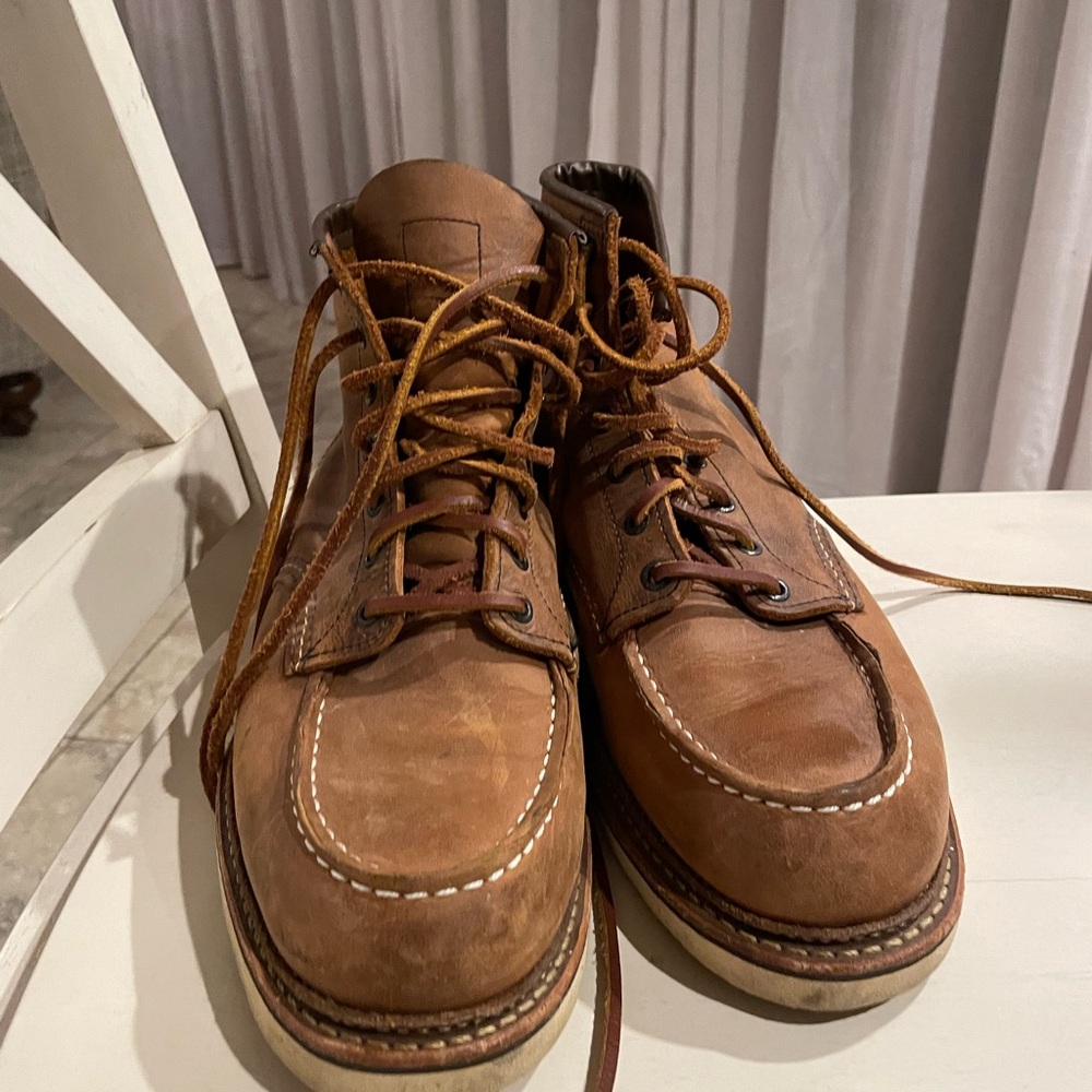Red Wing 1907 Moc Toe Boots size 10.5